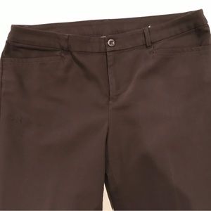 Christopher & Banks Brown Trousers. Size 16